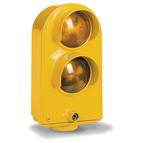 Semaforo Mini metallo giallo attenzione segnale stradale 6 x6 o 12 x12  NUOVO 2 misure disponibili -  Italia